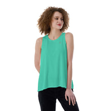 Load image into Gallery viewer, 1719 Isabella Saks Branded Women&#39;s Green Loose Tank Top