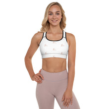 Load image into Gallery viewer, 1542 Isabella Saks Branded Padded Sports Bra