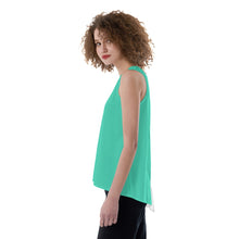 Load image into Gallery viewer, 1719 Isabella Saks Branded Women&#39;s Green Loose Tank Top
