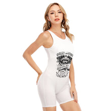Load image into Gallery viewer, 1674 Isabella Saks branded Harley Davidson sleeveless one-piece swimsuit