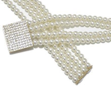 Load image into Gallery viewer, 1068 Tudou Women&#39;s Created Diamond Pearls Belt