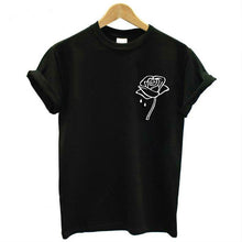 Load image into Gallery viewer, 700 Lghxlxry Women&#39;s Friends Printing Short Sleeve Woven T-Shirt