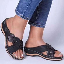 Load image into Gallery viewer, 527 Hajink Women Casual Peep Toe Slippers Soft Bottom Shoes