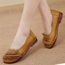 Load image into Gallery viewer, 1420 Oxford Genuine Leather Flat High Quality Comfort Loafers Shoes