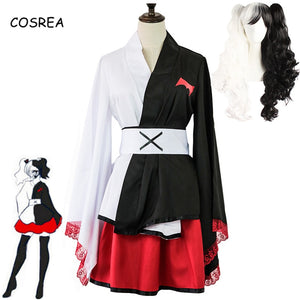 354 Cosrea Women's Anime Danganronpa Monokuma Uniform Halloween Costume