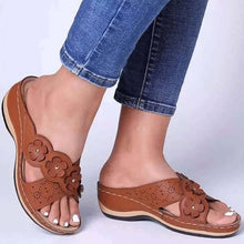 Load image into Gallery viewer, 527 Hajink Women Casual Peep Toe Slippers Soft Bottom Shoes