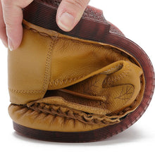 Load image into Gallery viewer, 1420 Oxford Genuine Leather Flat High Quality Comfort Loafers Shoes