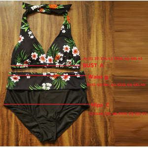 263 BKNING Women's Push-Up Halter Bathing Suit Monokini Swimsuit Plus