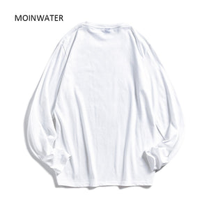 788 MOINWATER Women's O-neck Long Sleeve T-shirts