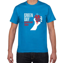 Load image into Gallery viewer, 1231 Yev Green Day Rock Band 100% Cotton Loose Short Sleeves T-Shirt