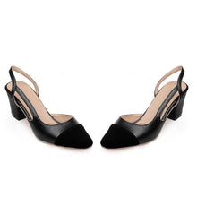 Load image into Gallery viewer, 393 Diane Lockhart Women&#39;s Sling-back Low Heel Pumps Shoes Plus