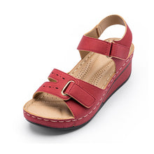Load image into Gallery viewer, 753 MCCKLE Women&#39;s Platform Wedge Sandals