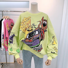 Load image into Gallery viewer, 535 Harajuku Women&#39;s Long Sleeve Scooby Doo Sweatshirt Pullovers