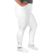 Load image into Gallery viewer, 1500 Isabella Saks Branded All-Over Print Plus Size Leggings