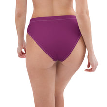 Load image into Gallery viewer, 1555 Isabella Saks Branded Recycled high-waisted bikini bottom