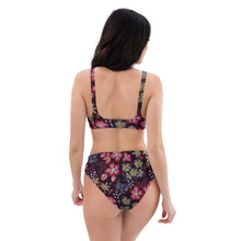 Load image into Gallery viewer, 1551 Isabella Saks Branded Recycled high-waisted bikini floral print