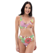 Load image into Gallery viewer, 1502 Isabella Saks Branded Recycled high-waisted bikini