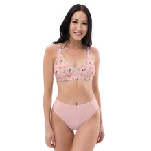 Load image into Gallery viewer, 1550 Isabella Saks Branded Recycled high-waisted bikini floral print