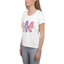 Load image into Gallery viewer, 1568 Isabella Saks Branded Care Bear Print Women&#39;s Athletic T-shirt