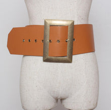 Load image into Gallery viewer, 1179 Women&#39;s Runway Pu Leather Cummerbunds Waistband Wide Belts