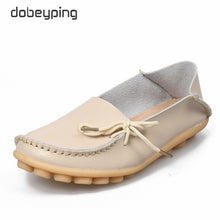Load image into Gallery viewer, 409 Dobeyping Women&#39;s Flat Loafers Genuine Leather Slip On Shoes