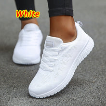 Load image into Gallery viewer, 1342 Women&#39;s Breathable Anti-slip Mesh Sneakers Tennis Shoes Plus