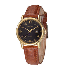 Load image into Gallery viewer, 1060 Top Julius Women&#39;s Japan Quartz Hours Auto Date Leather Strap Wrist Watch