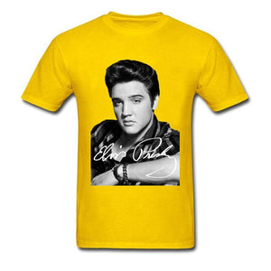 1088 UVRCOS Elvis Presley Rock n Roll 3D Character Short Sleeve T-shirt Plus