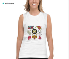 Load image into Gallery viewer, 1571 Isabella Saks Branded Rock &amp; Roll Muscle Shirt