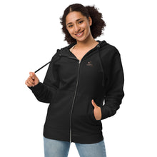 Load image into Gallery viewer, 1572 Isabella Saks Branded Unisex fleece zip up hoodie