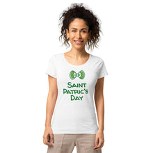 Load image into Gallery viewer, 1560 Isabella Saks Branded Sol&#39;s Women’s basic organic t-shirt St Patrick&#39;s Day