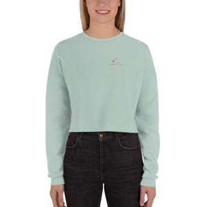 1487 Isabella Saks Branded Crop Sweatshirt