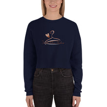 Load image into Gallery viewer, 1488 Isabella Saks Branded Bella + Canvas Crop Sweatshirt