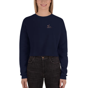 1487 Isabella Saks Branded Crop Sweatshirt