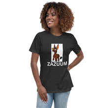 Load image into Gallery viewer, 1558 Isabella Saks Branded Women&#39;s Relaxed T-Shirt Zazuum Banana Splits